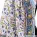 Blue Multi Color Indian Hand Block Printed Floral Print Cotton Scarves Beach Sarong Bikini Cover ups Voile Pareo Lady Scarf Stole Dupatta B07NDWKRQW